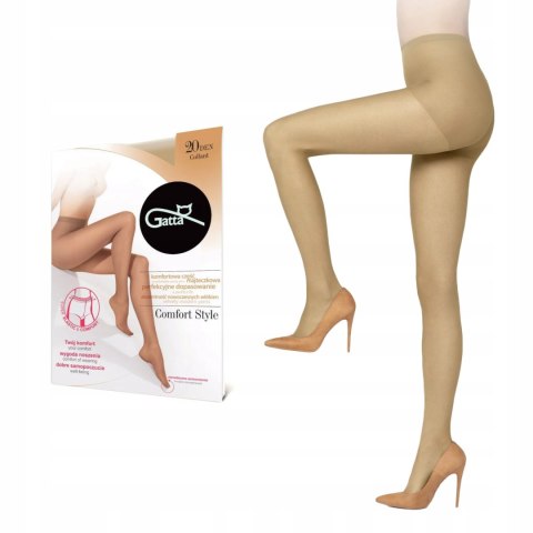 Rajstopy GATTA COMFORT STYLE 20den visone - r4 Rajstopy GATTA COMFORT STYLE 20den visone - r4