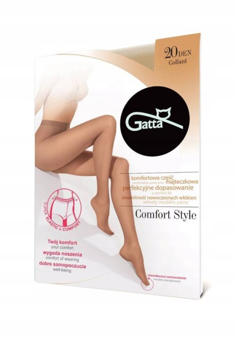 Rajstopy GATTA COMFORT STYLE 20den visone - r4 Rajstopy GATTA COMFORT STYLE 20den visone - r4