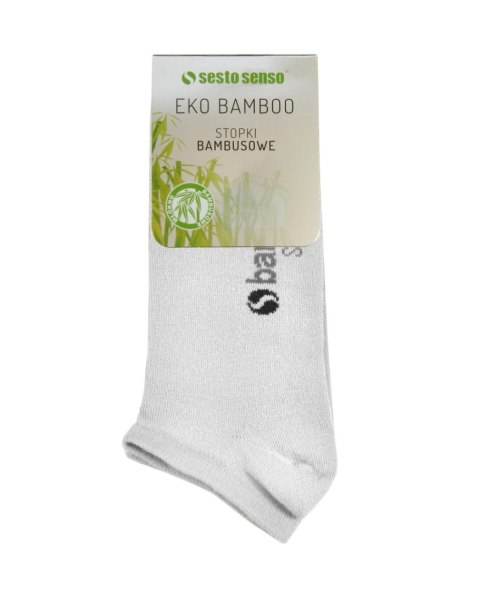 Skarpety BAMBUSOWE STOPKI sesto senso białe 41-43 Skarpety BAMBUSOWE STOPKI sesto senso białe 41-43