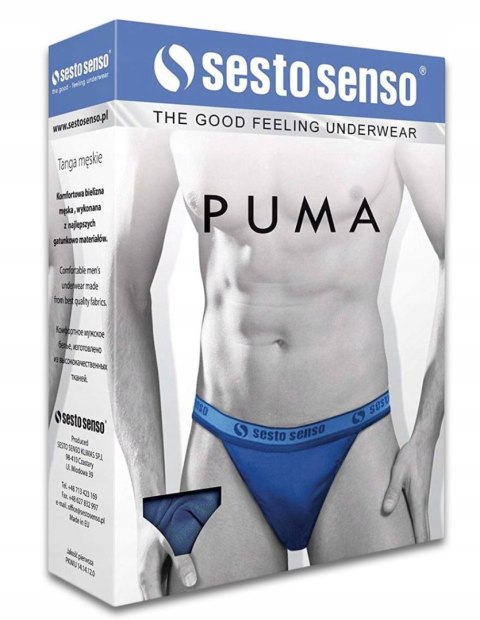 Slipy męskie tanga SESTO SENSO PUMA - XXL Slipy męskie tanga SESTO SENSO PUMA - XXL