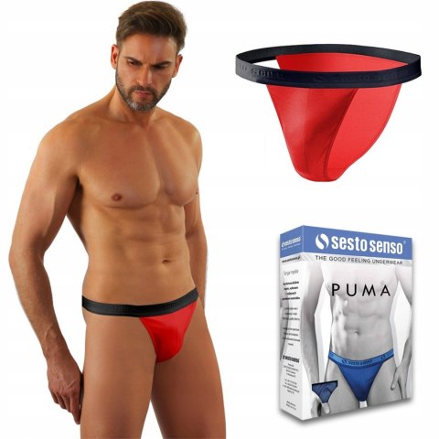 Slipy męskie tanga SESTO SENSO PUMA - M Slipy męskie tanga SESTO SENSO PUMA - M