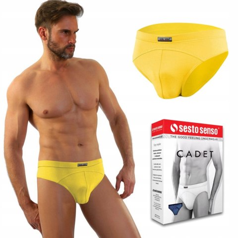 Slipy męskie żółte SESTO SENSO CADET - XL Slipy męskie żółte SESTO SENSO CADET - XL