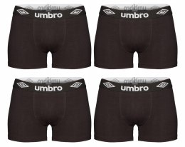 Bokserki męskie UMBRO bawełniane - 4-PAK - M
