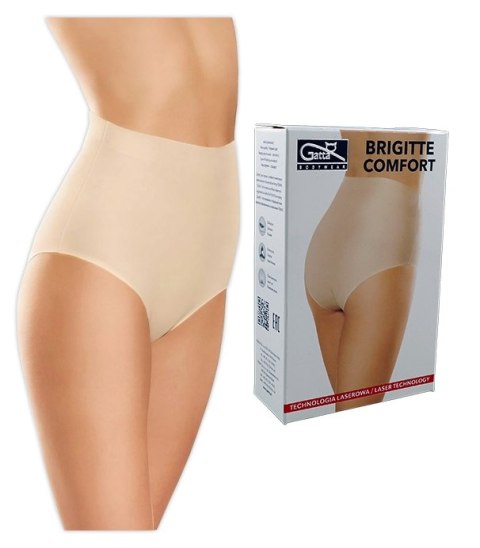 GATTA Figi Majtki Brigitte Comfort bezszwowe - S GATTA Figi Majtki Brigitte Comfort bezszwowe - S