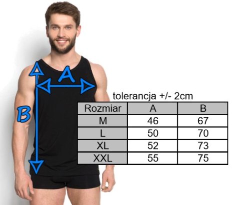 HENDERSON PODKOSZULEK MĘSKI ramiączko GL 34323 XXL HENDERSON PODKOSZULEK MĘSKI ramiączko GL 34323 XXL