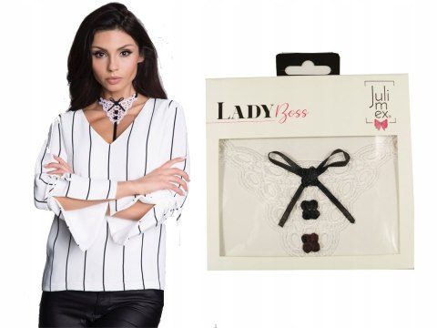 JULIMEX LADY BOSS COLLET biały ramiączka JULIMEX LADY BOSS COLLET biały ramiączka