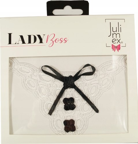 JULIMEX LADY BOSS COLLET biały ramiączka JULIMEX LADY BOSS COLLET biały ramiączka