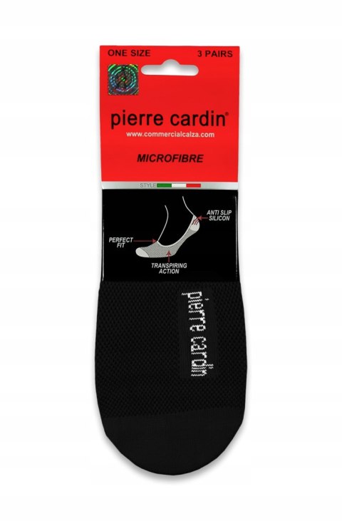 Stopki baleriny PIERRE CARDIN damskie 3szt czarny Stopki baleriny PIERRE CARDIN damskie 3szt czarny