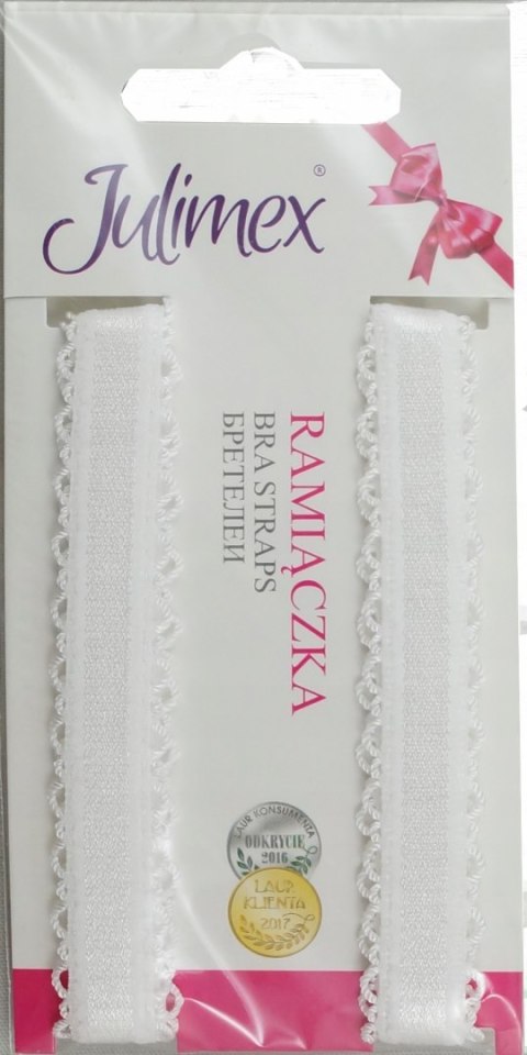 JULIMEX RAMIĄCZKA RB-117 szer 10 mm BIAŁE AŻUROWY JULIMEX RAMIĄCZKA RB-117 szer 10 mm BIAŁE AŻUROWY