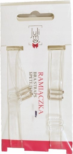 JULIMEX RAMIĄCZKA RT-04 szer 10mm PRZEZROCZYSTE JULIMEX RAMIĄCZKA RT-04 szer 10mm PRZEZROCZYSTE