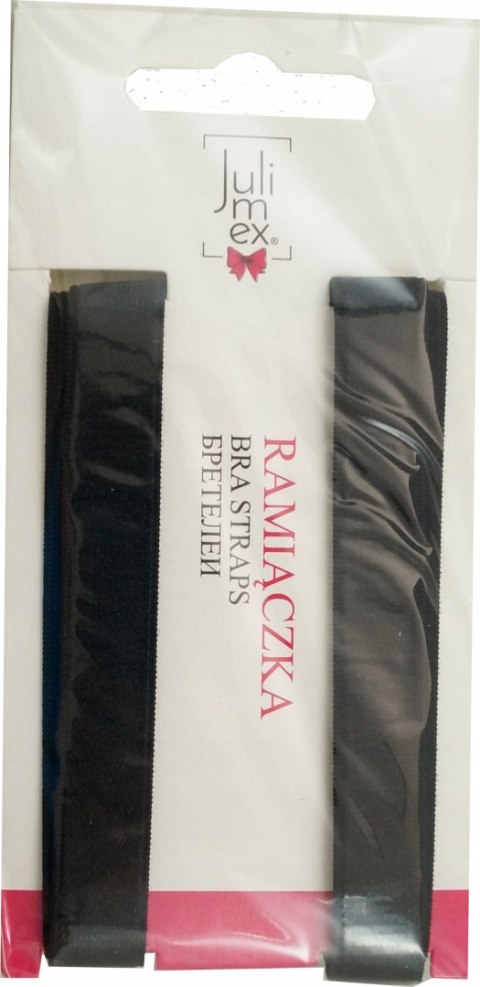 JULIMEX RAMIĄCZKA stanik RB-301 szer 18 mm CZARNE JULIMEX RAMIĄCZKA stanik RB-301 szer 18 mm CZARNE