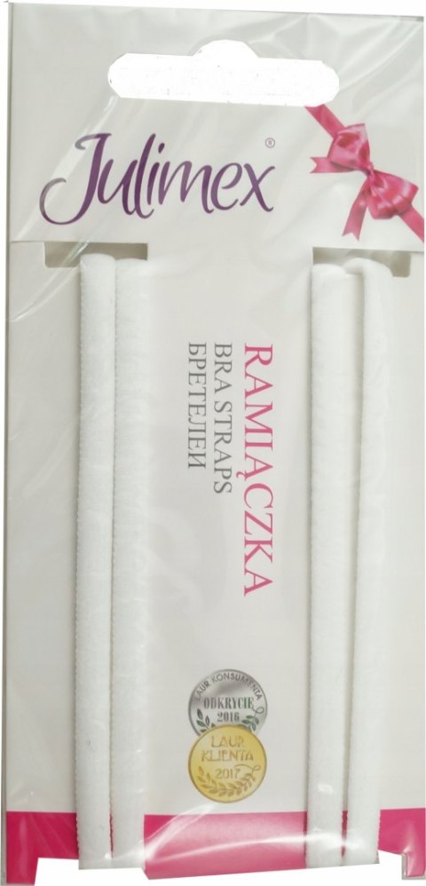 JULIMEX RAMIĄCZKA szer 6 mm RB-63 BIAŁE spaghetti JULIMEX RAMIĄCZKA szer 6 mm RB-63 BIAŁE spaghetti