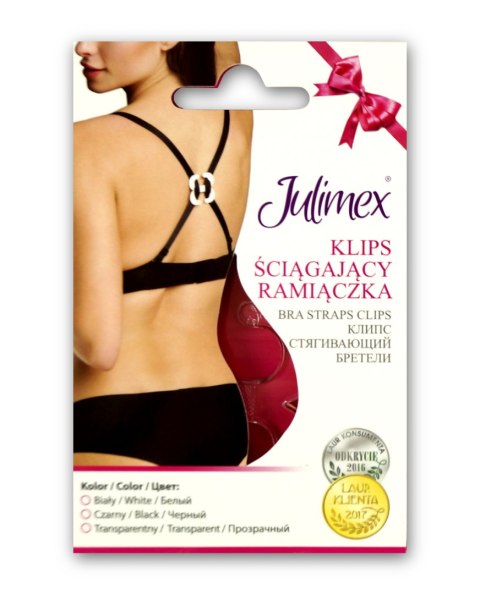KLIPS JULIMEX ŚCIĄGAJĄCY RAMIĄCZKA BA-11 - CZARNY KLIPS JULIMEX ŚCIĄGAJĄCY RAMIĄCZKA BA-11 - CZARNY