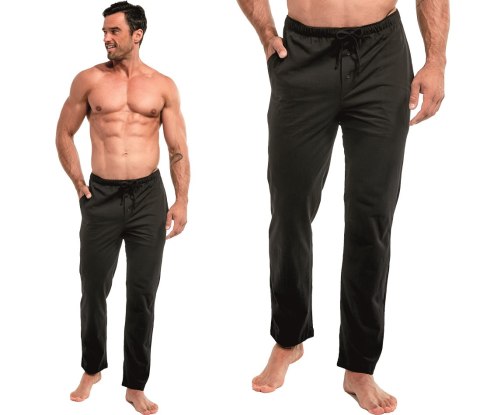SPODNIE PIŻAMOWE CORNETTE długie 691 CZARNY r XL SPODNIE PIŻAMOWE CORNETTE długie 691 CZARNY r XL