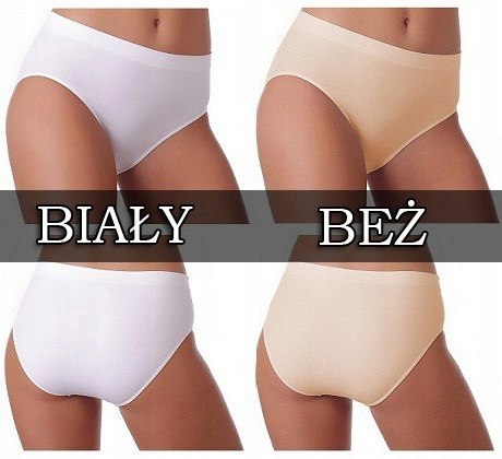 GATTA Figi Majtki Bikini Queenie bezszwowe - r XXL GATTA Figi Majtki Bikini Queenie bezszwowe - r XXL