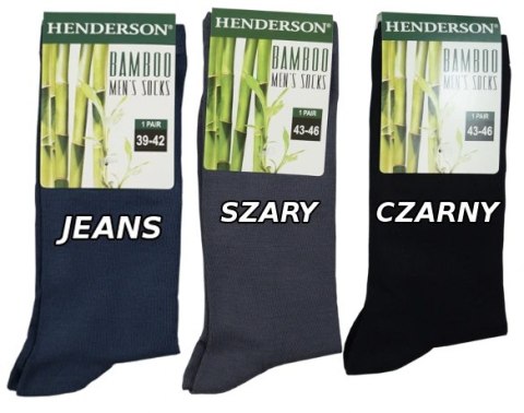 HENDERSON BAMBOO SKARPETY męskie BAMBUSOWE r 39-42 HENDERSON BAMBOO SKARPETY męskie BAMBUSOWE r 39-42