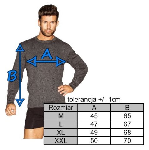 HENDERSON PODKOSZULEK MĘSKI 2149 długi rękaw r XXL HENDERSON PODKOSZULEK MĘSKI 2149 długi rękaw r XXL