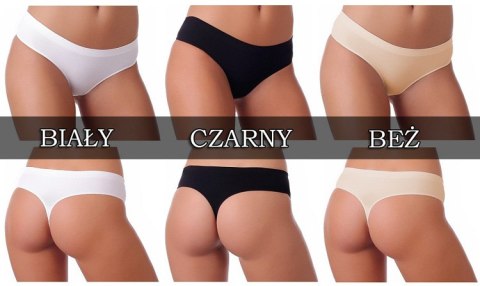 3szt. GATTA Majtki STRINGI SISI sportowe - r. L 3szt. GATTA Majtki STRINGI SISI sportowe - r. L