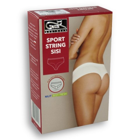 3szt. GATTA Majtki STRINGI SISI sportowe - r. S 3szt. GATTA Majtki STRINGI SISI sportowe - r. S