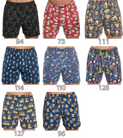 CORNETTE BOKSERKI CLASSIC luźne dużo wz. - 5 szt M CORNETTE BOKSERKI CLASSIC luźne dużo wz. - 5 szt M