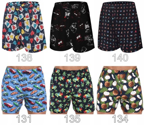CORNETTE BOKSERKI CLASSIC luźne dużo wz. - 5 szt M CORNETTE BOKSERKI CLASSIC luźne dużo wz. - 5 szt M