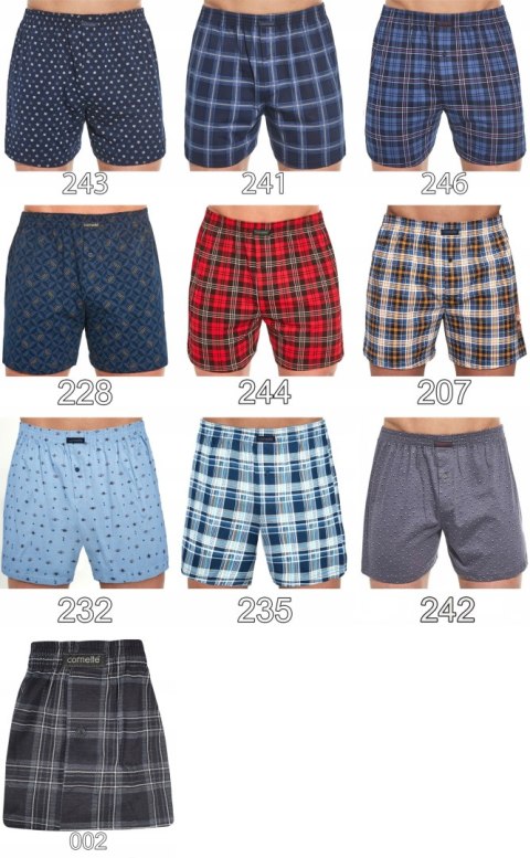 CORNETTE BOKSERKI COMFORT luźne WZORY 5 szt - L CORNETTE BOKSERKI COMFORT luźne WZORY 5 szt - L