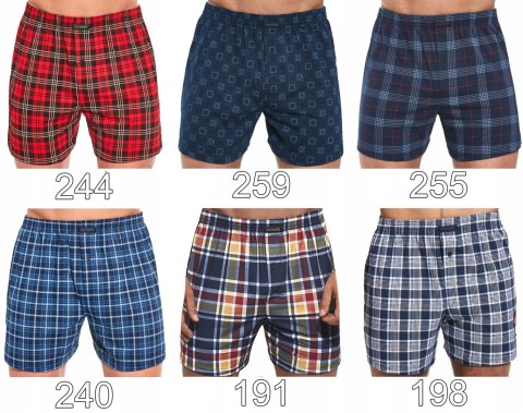 CORNETTE BOKSERKI COMFORT luźne WZORY 5 szt- XXL CORNETTE BOKSERKI COMFORT luźne WZORY 5 szt- XXL