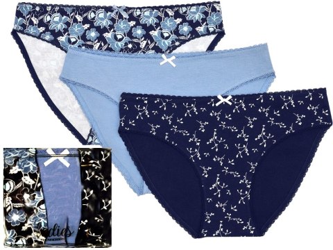 Figi damskie ESOTIQ 33326 majtki BIKINI - 3szt r S Figi damskie ESOTIQ 33326 majtki BIKINI - 3szt r S