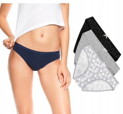 Figi damskie ESOTIQ 34462 BIKINI 3-pak r L Figi damskie ESOTIQ 34462 BIKINI 3-pak r L