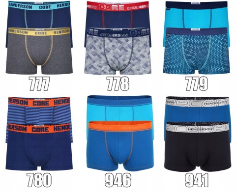 HENDERSON bokserki MĘSKIE bawełna+lycra 2pak r L HENDERSON bokserki MĘSKIE bawełna+lycra 2pak r L