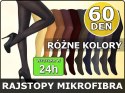 Rajstopy 60 den MODNE KOLORY NISKA cena - r3