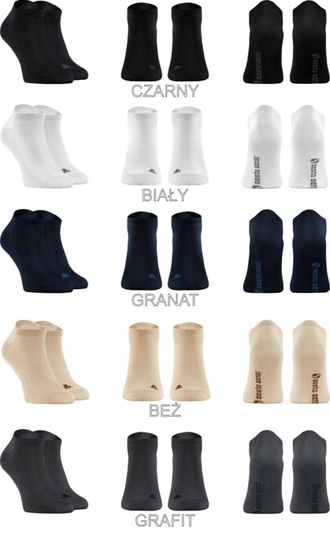 Skarpety STOPKI sesto senso SNEAKERS 10 par 38-40 Skarpety STOPKI sesto senso SNEAKERS 10 par 38-40
