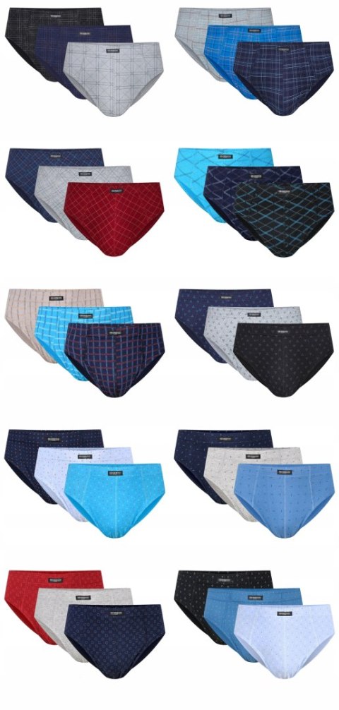 28 WZORÓW slipy męskie HENDERSON CLASSIC 3 szt. XL 28 WZORÓW slipy męskie HENDERSON CLASSIC 3 szt. XL