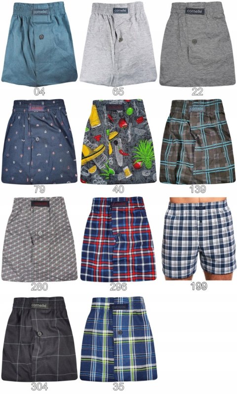BOKSERKI luźne CORNETTE COMFORT - dużo wzorów XXL BOKSERKI luźne CORNETTE COMFORT - dużo wzorów XXL