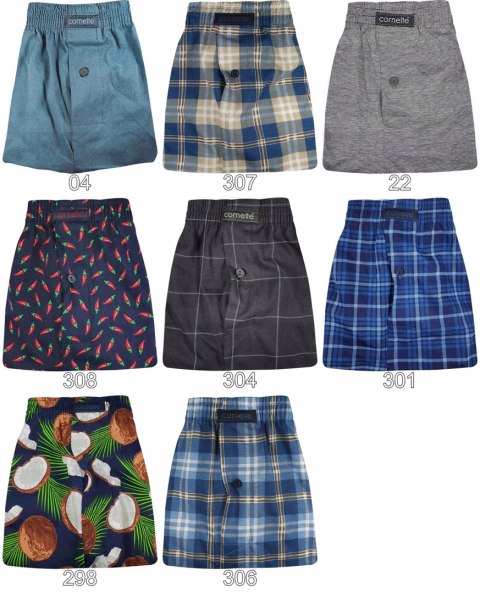 BOKSERKI luźne CORNETTE COMFORT - dużo wzorów r XL BOKSERKI luźne CORNETTE COMFORT - dużo wzorów r XL