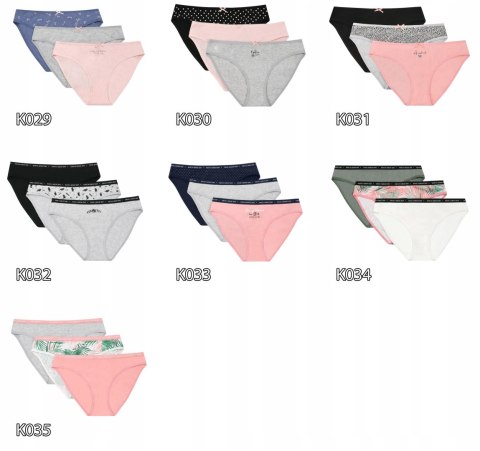 Figi damskie ESOTIQ 33326 majtki BIKINI - 3szt r S Figi damskie ESOTIQ 33326 majtki BIKINI - 3szt r S