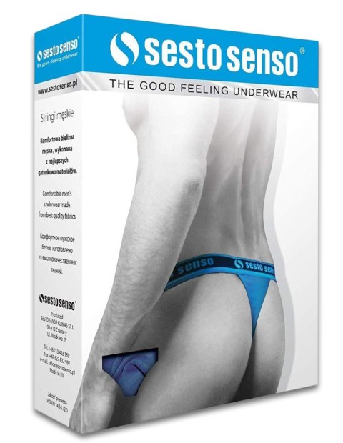 PROMOCJA STRINGI męskie TIGER - SESTO SENSO - XL PROMOCJA STRINGI męskie TIGER - SESTO SENSO - XL