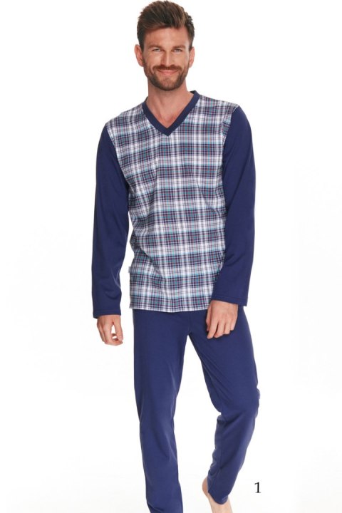 TARO 2633 PIŻAMA MĘSKA DŁUGA VICTOR 2XL-3XL TARO 2633 PIŻAMA MĘSKA DŁUGA VICTOR 2XL-3XL