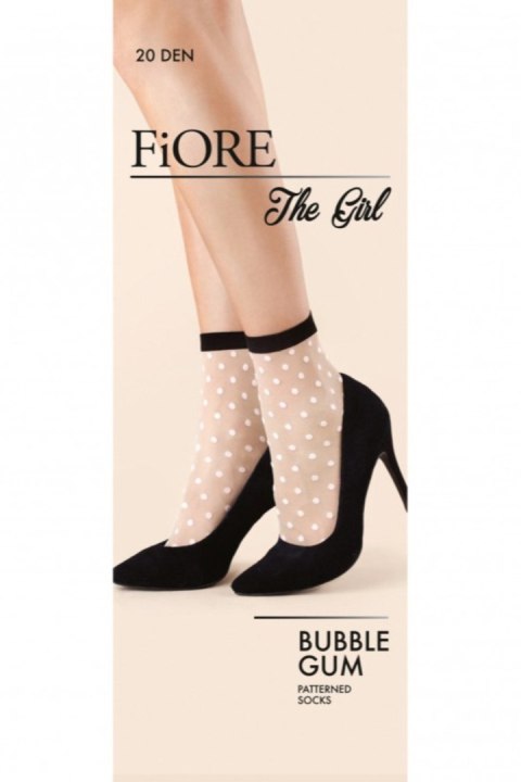 FIORE BUBBLE GUM - SKARPETKI 20 DEN FIORE BUBBLE GUM - SKARPETKI 20 DEN