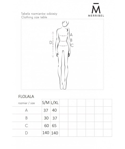 Merribel Flolala Green - S/M Merribel Flolala Green - S/M