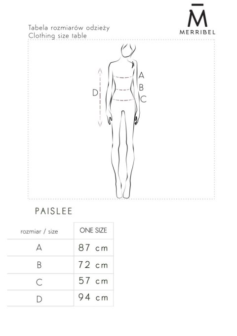 Merribel Kardigan Paislee Green - ONE SIZE Merribel Kardigan Paislee Green - ONE SIZE