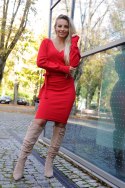 Merribel Sukienka Olanida Red - S