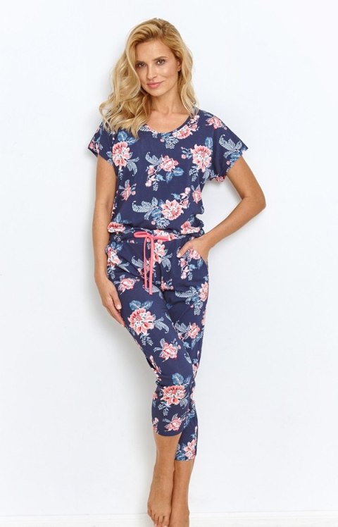 PIŻAMA TARO 2881 ELLIE SS23 L granat Taro PIŻAMA TARO 2881 ELLIE SS23 L granat Taro