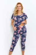 PIŻAMA TARO 2881 ELLIE SS23 L granat Taro