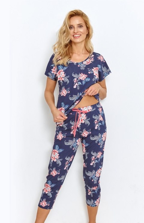PIŻAMA TARO 2881 ELLIE SS23 L granat Taro PIŻAMA TARO 2881 ELLIE SS23 L granat Taro