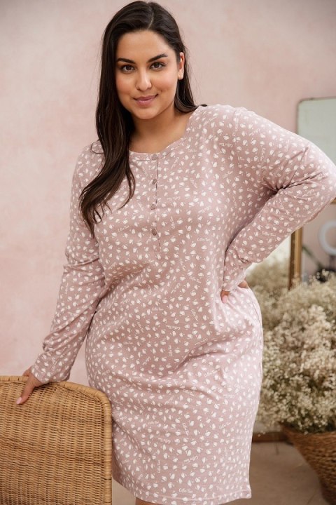 KOSZULA TARO 3007 GABRIELLE AW24 XXL-3XL 3XL moka Taro KOSZULA TARO 3007 GABRIELLE AW24 XXL-3XL 3XL moka Taro