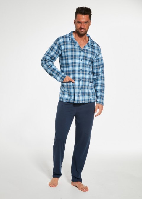 PIŻAMA CORNETTE PM-114/63 XXL niebieski Cornette PIŻAMA CORNETTE PM-114/63 XXL niebieski Cornette