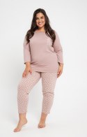 PIŻAMA TARO 3006 GABRIELLE AW24 XXL-3XL XXL moka Taro