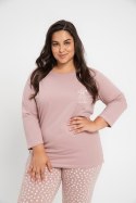 PIŻAMA TARO 3006 GABRIELLE AW24 XXL-3XL XXL moka Taro