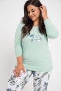 PIŻAMA TARO 3016 ARIANA AW24 XXL-3XL 3XL zielony Taro